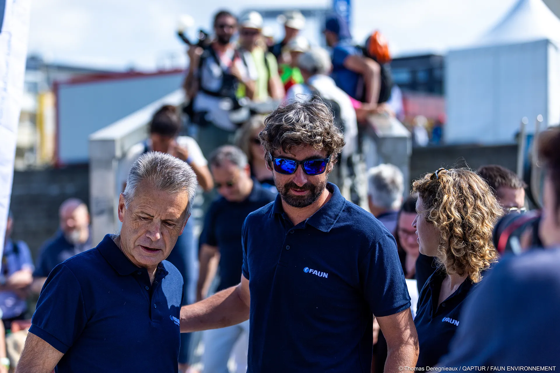 Inauguration de FAUN Services Languedoc le 26 juin en présence de : Séverine Saur, Maire de Cabrerolles et Conseillère départementale, Marlène Puche, Maire de Maraussan, Etienne Blaise, Président de FAUN Environnement, et Alain Caralp, Président de la Communauté de Communes la Domitienne 